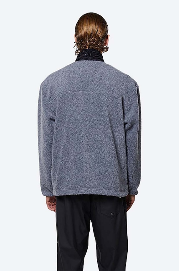 Bunda Rains Fleece Jacket šedá 1852.HEATHERGREY