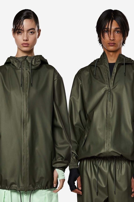 Rains jacket Storm Breaker with green 18370