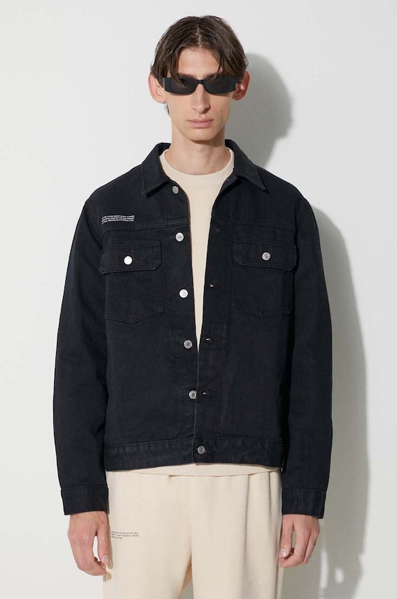 Pangaia denim jacket 10000973 black AA00