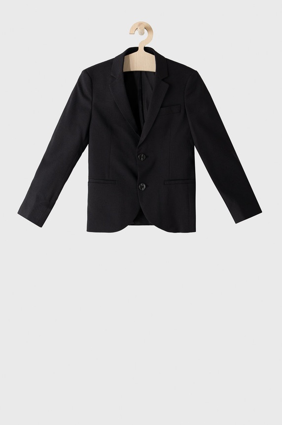 Jack & Jones Marynarka dziecięca tkanina czarny 12182245