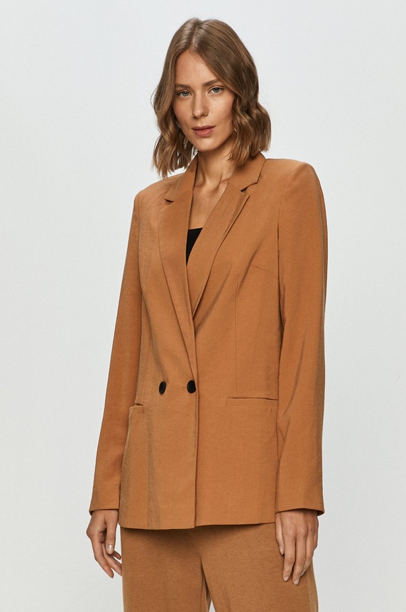 Vero Moda - Sako látka hnedá 10225726
