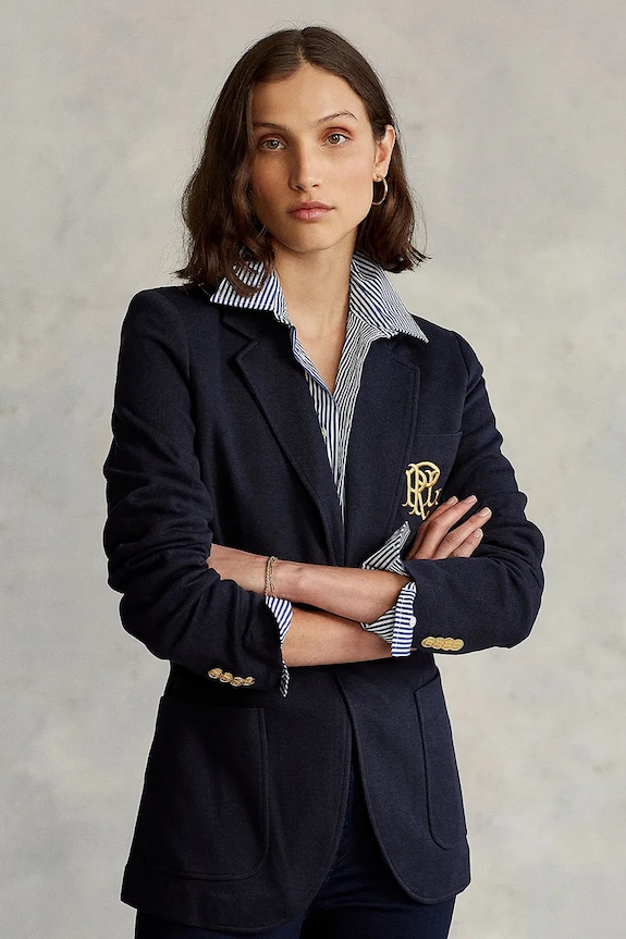 Polo Ralph Lauren - Marynarka 211795348002 aplikacja granatowy 211795348002