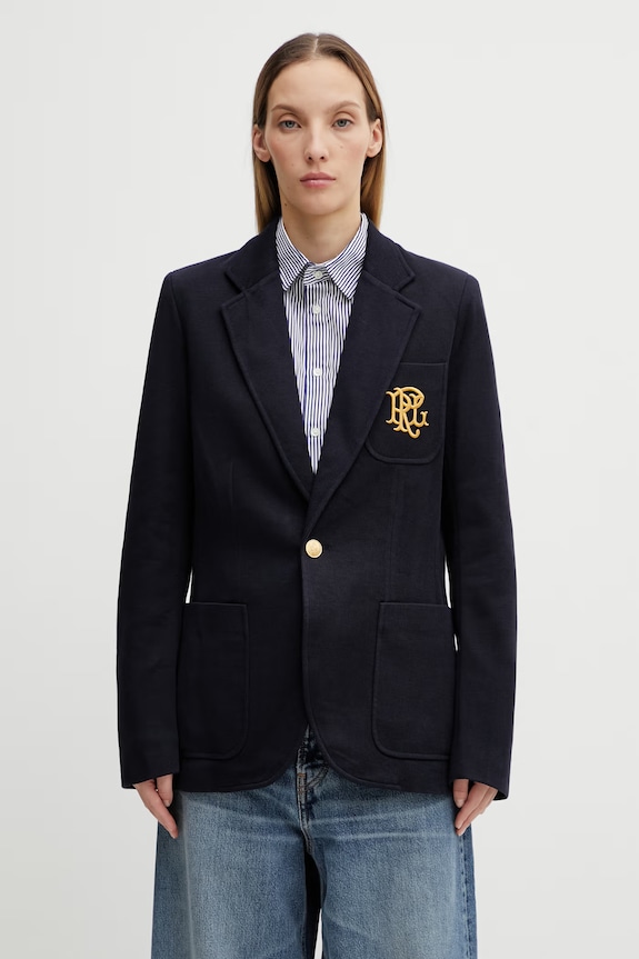 Polo Ralph Lauren - Sako jednoradový tmavomodrá 211795348002