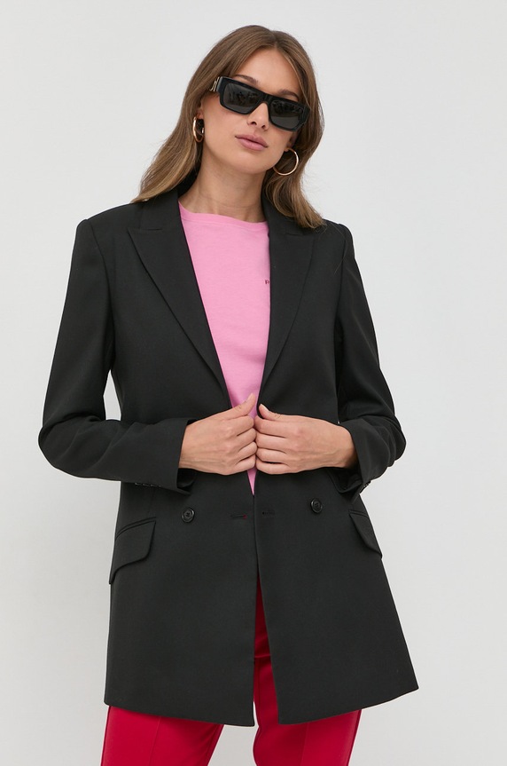 Karl Lagerfeld marynarka czarny 225W1402