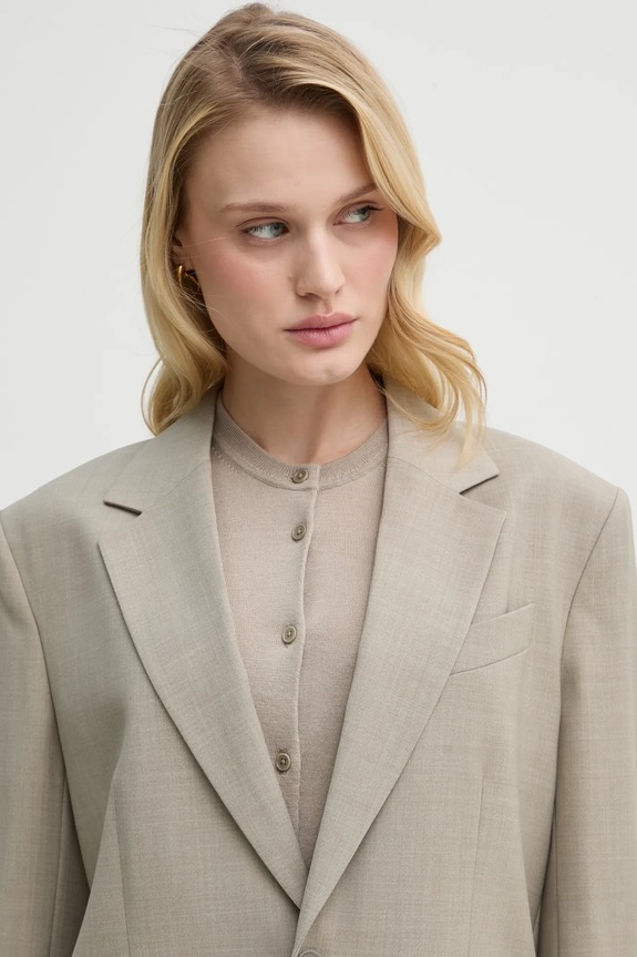 Vuneni sako Filippa K bež 29585.FK