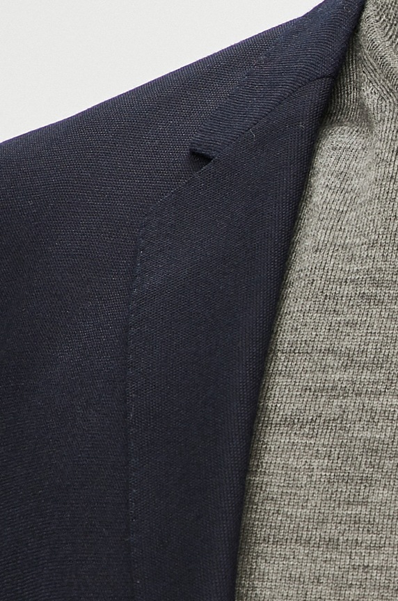 Tommy Hilfiger Tailored - Marynarka TT0TT02317 granatowy