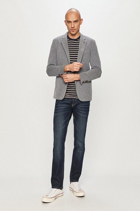 Odzież Jack & Jones - Marynarka 12149223 granatowy