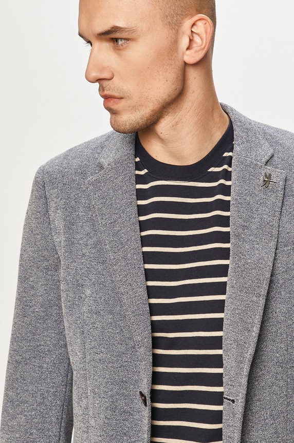 Jack & Jones - Marynarka 12149223 granatowy