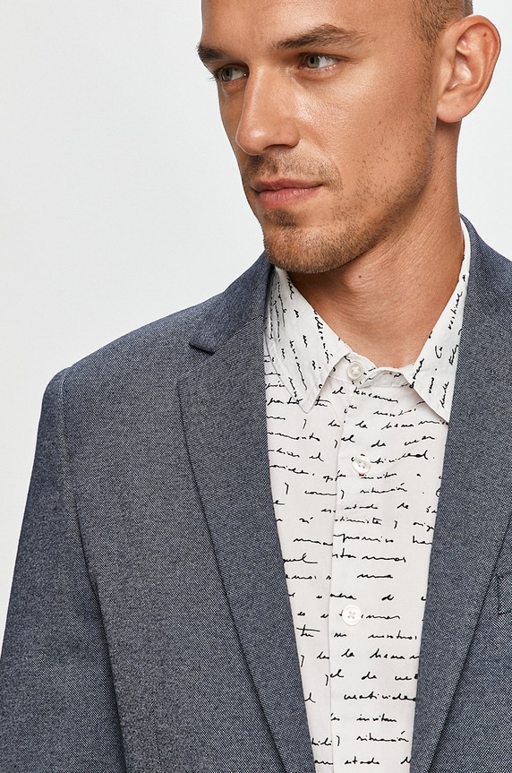 Clean Cut Copenhagen - Marynarka granatowy CC1680.DenimMelan