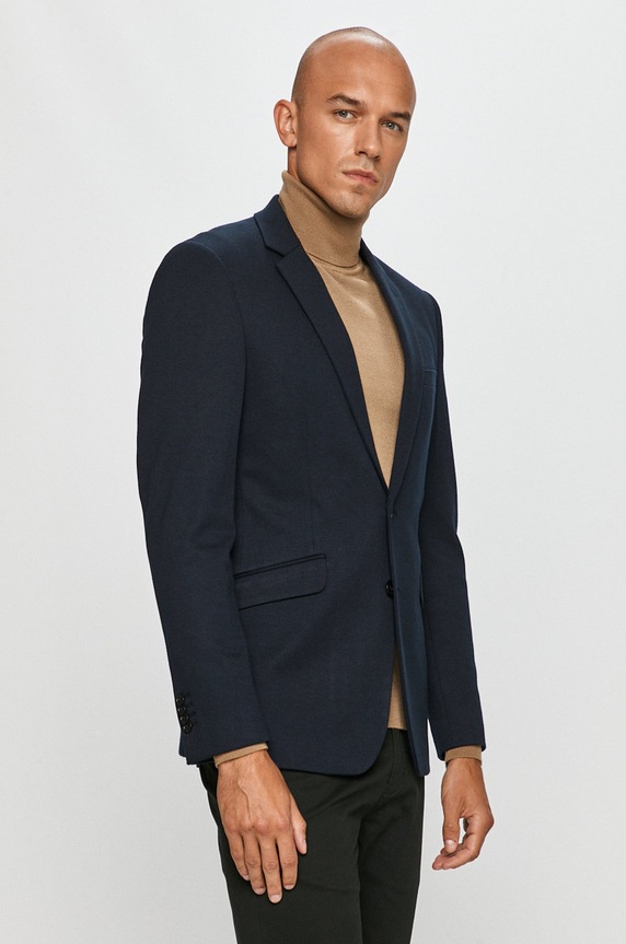 Clean Cut Copenhagen - Marynarka tkanina granatowy CC1680.Navy02