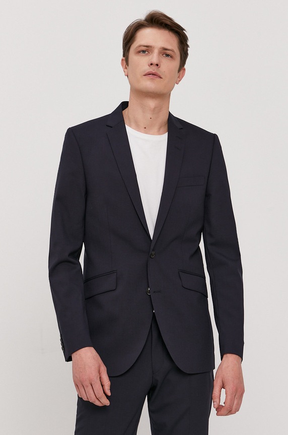 Tiger Of Sweden Marynarka regular granatowy T56431211Z