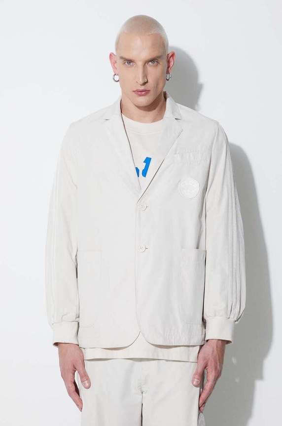 adidas Originals marynarka Club Blazer regular beżowy IA2495
