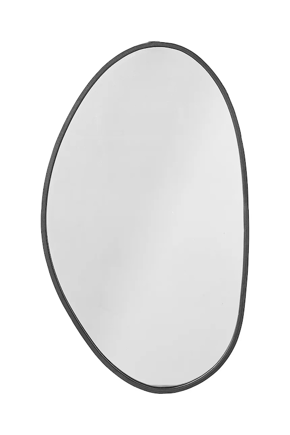 Bloomingville oglindă de perete Faun negru 82055573