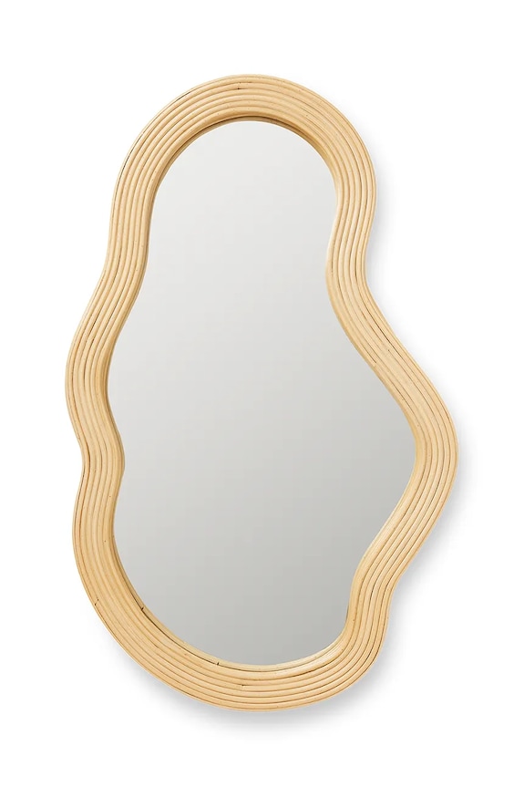 ferm LIVING fali tükör Pond Mirror M bézs 1104270053