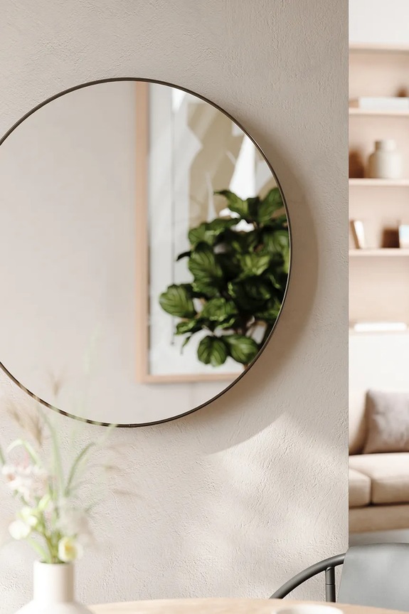 Umbra lustro ścienne Hubba Wall Mirror czarny 1012715.378