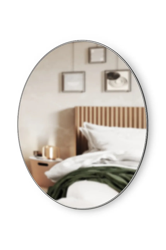 Umbra lustro ścienne Hubba Wall Mirror 1012715.378 czarny AA00
