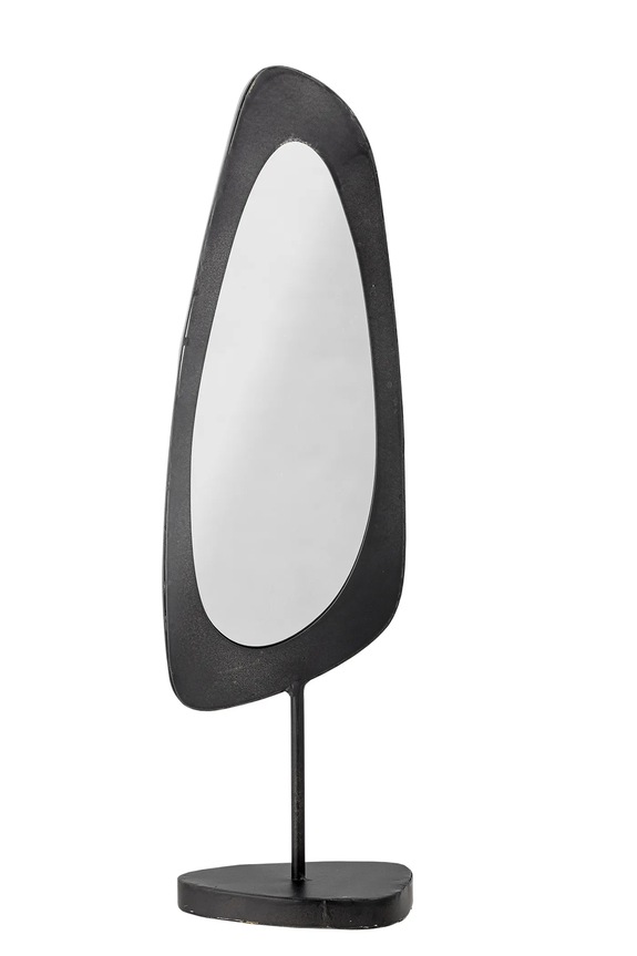 Bloomingville lustro stojące Avoa 14,5 x 50 x 10 cm czarny 82064566