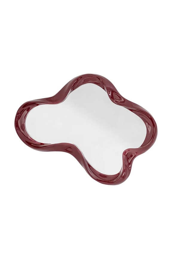 Bloomingville oglindă de perete Violeta 47 x 61,5 x 7 cm rosu 82065147
