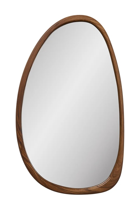 House Nordic lustro ścienne Luxon 38,5 x 64,5 cm brązowy 4001712