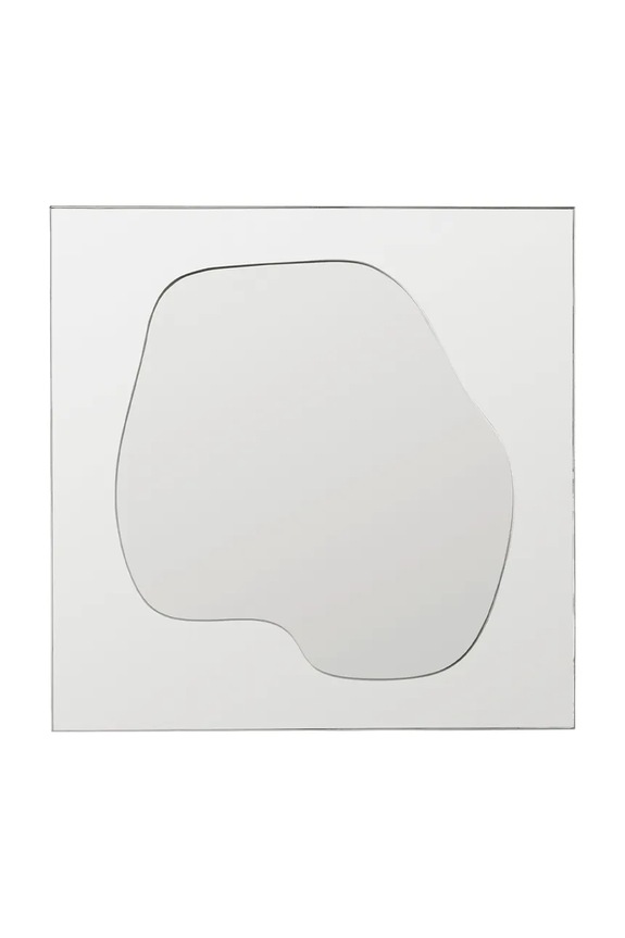 Ferm Living oglindă de perete 45 x 45 x 1,7 cm argintiu 1104272079
