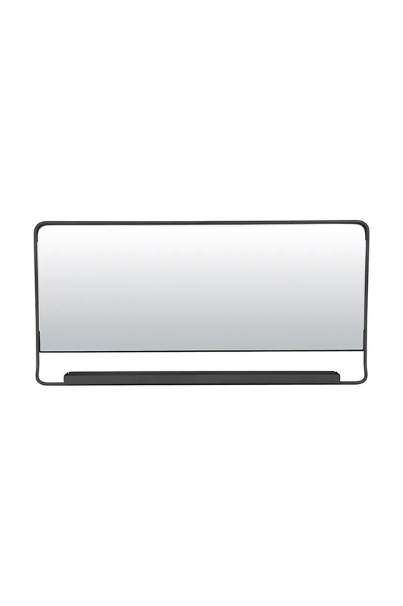 House Doctor καθρέφτης τοίχου από χάλυβα 80 x 40 cm μαύρο 207290801