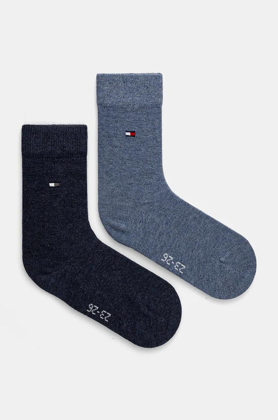 Tommy Hilfiger κάλτσες παιδικό (2-pack) 391334 ψηλές κάλτσες μπλε 391334