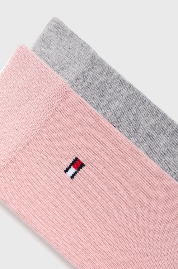 Tommy Hilfiger sosete copii (2-pack) 391334 roz AA00