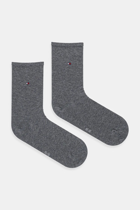 Tommy Hilfiger skarpetki (2-pack) skarpetki długie szary 371221