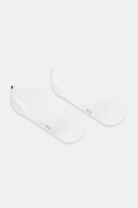 Κάλτσες Tommy Hilfiger 2-pack κοντές κάλτσες λευκό 343024001