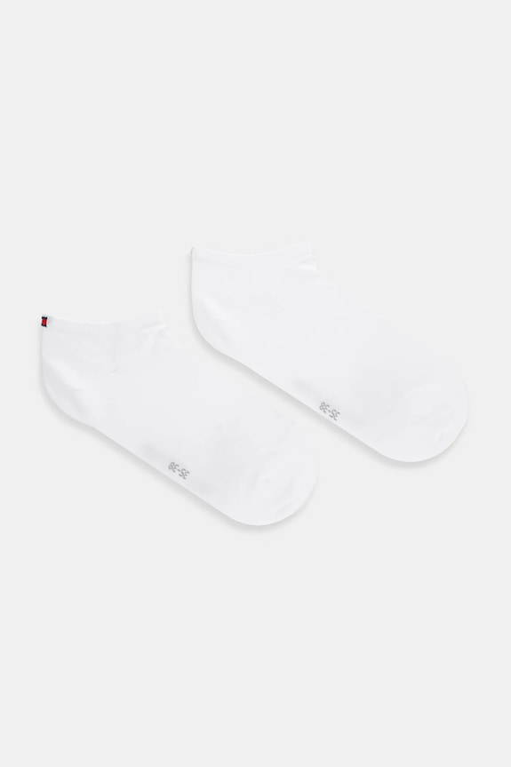 Κάλτσες Tommy Hilfiger 2-pack κοντές κάλτσες λευκό 343024001
