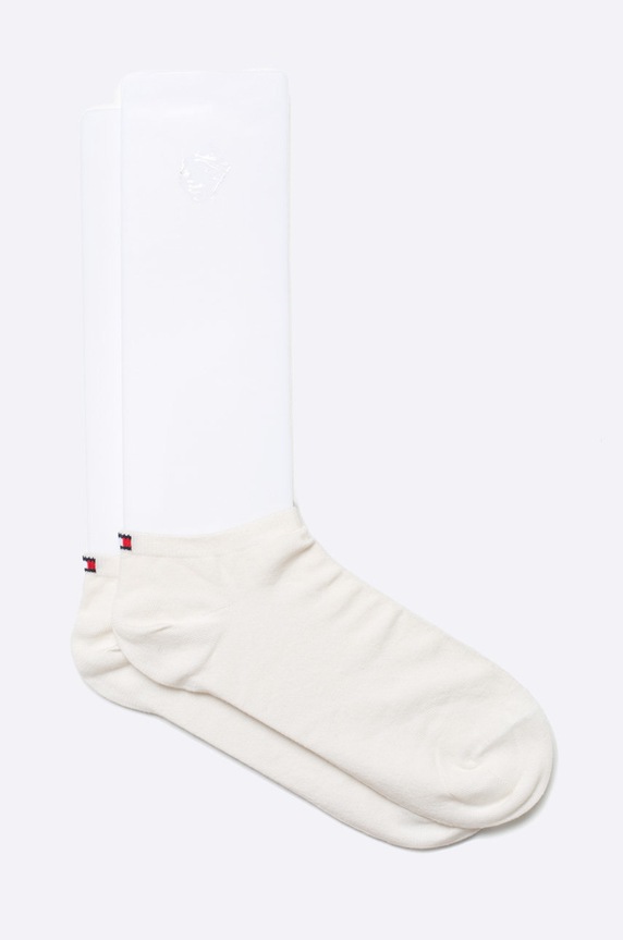 Ponožky Tommy Hilfiger 2-pak krátke ponožky béžová 343024001