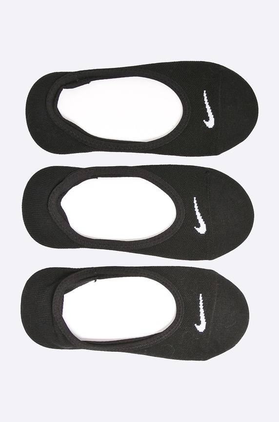 Nike - Stopki (3-pack) skarpetki krótkie czarny SX4863
