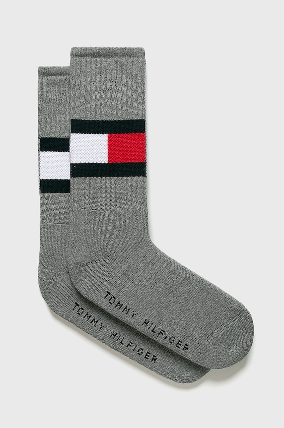 Tommy Hilfiger - Κάλτσες ψηλές κάλτσες γκρί 481985