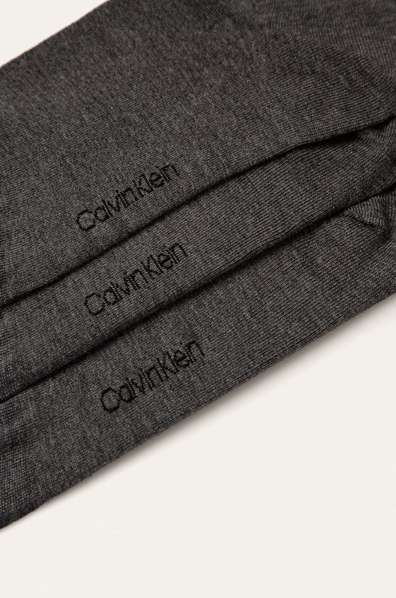 Calvin Klein - Ponožky (3-pack) 100001768.NOS šedá AA00