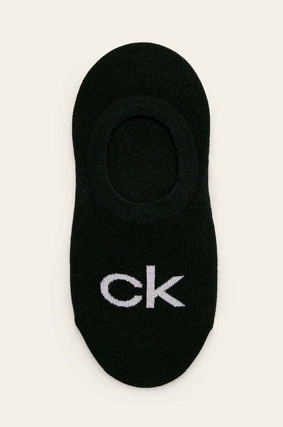 Calvin Klein - Kotníkové ponožky krátké ponožky černá 100001788.NOS
