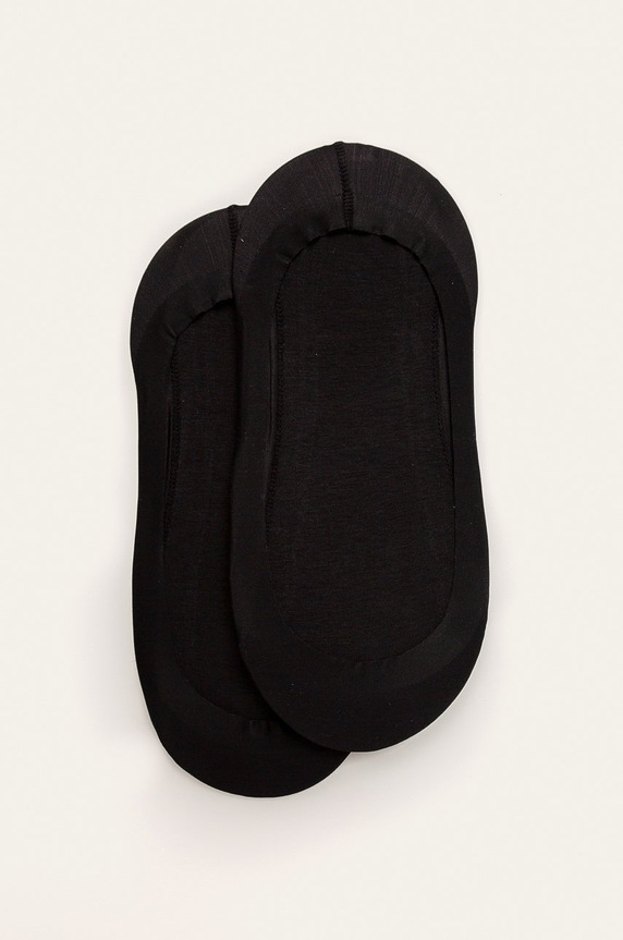 Calvin Klein - Stopki (2-pack) skarpetki krótkie czarny 100001811.NOS