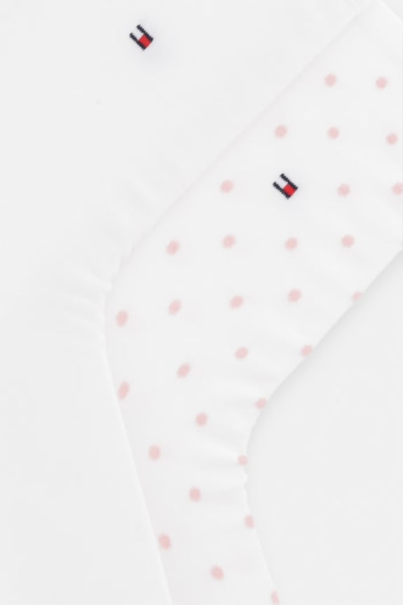 Tommy Hilfiger skarpety damskie 2-pack 100001493 biały AA00