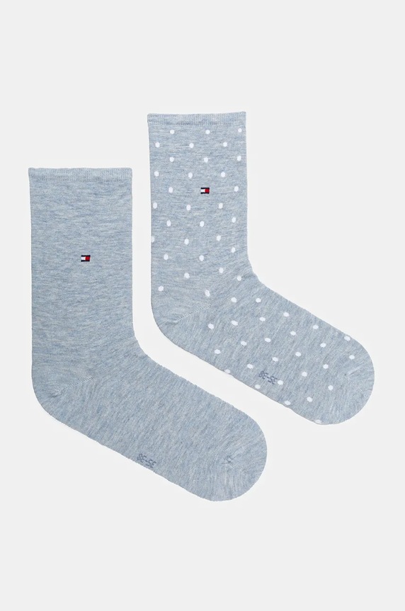 Tommy Hilfiger calzini pacco da 2 semplice blu 100001493
