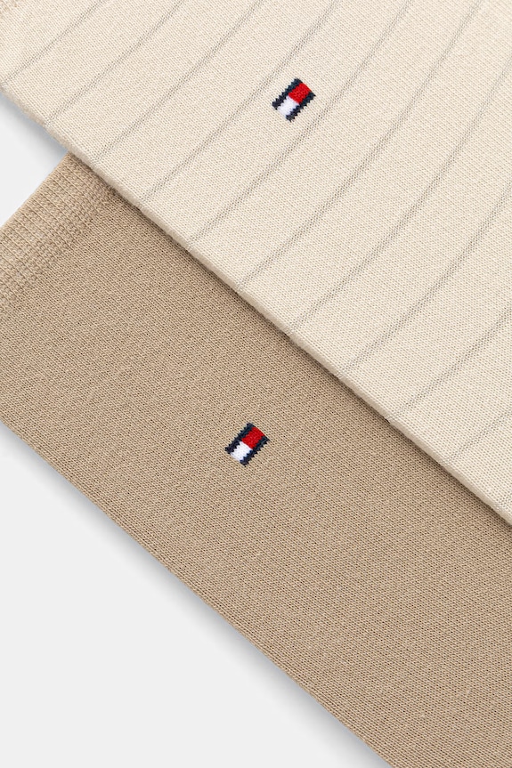 Tommy Hilfiger ponožky dámské 2-pack 100001494 béžová AA00