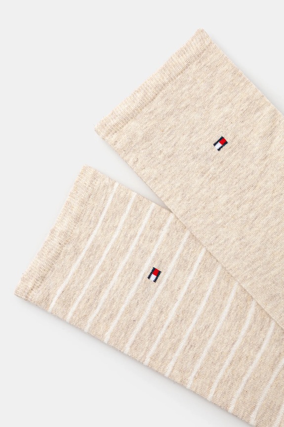 Κάλτσες Tommy Hilfiger 2-pack 100001494 μπεζ AA00
