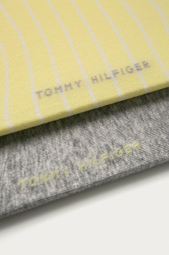 Tommy Hilfiger skarpetki 2-pack 100001494 żółty AA00