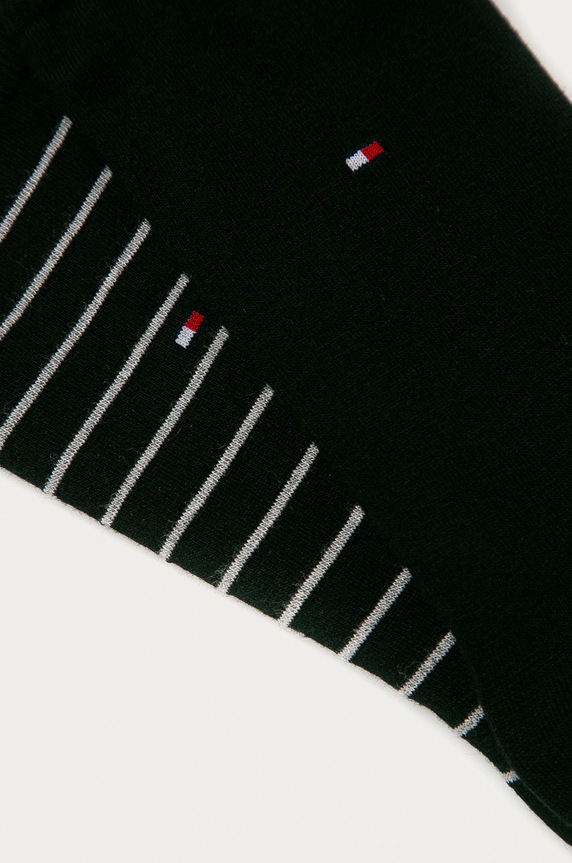 Tommy Hilfiger skarpetki 2-pack 100001494 czarny AA00