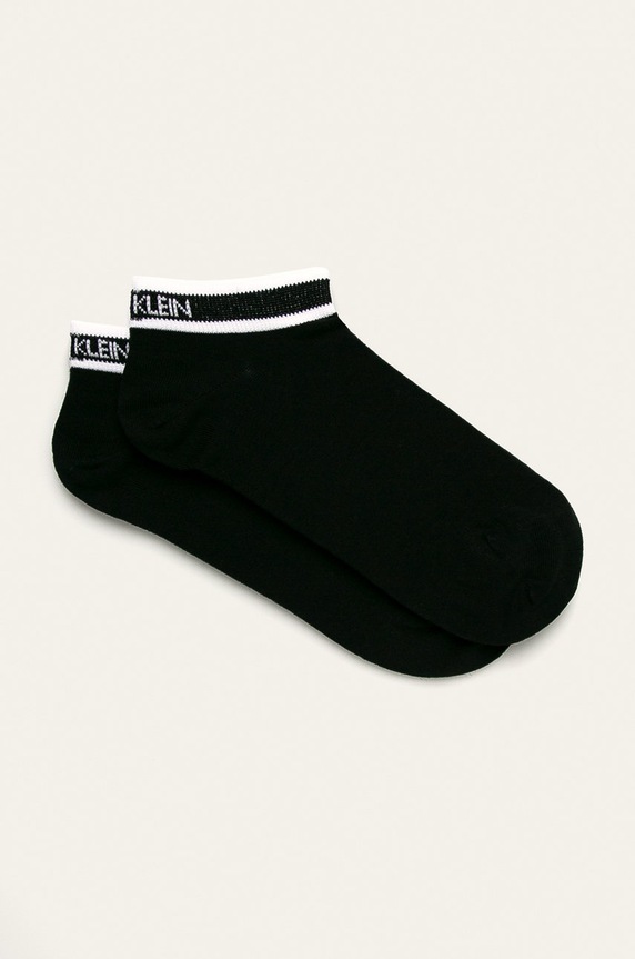 Calvin Klein - Ponožky (2-pack) krátké ponožky černá 100001900.NOS