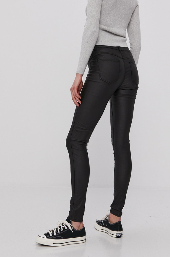 Odzież Pieces Spodnie 17108412 czarny