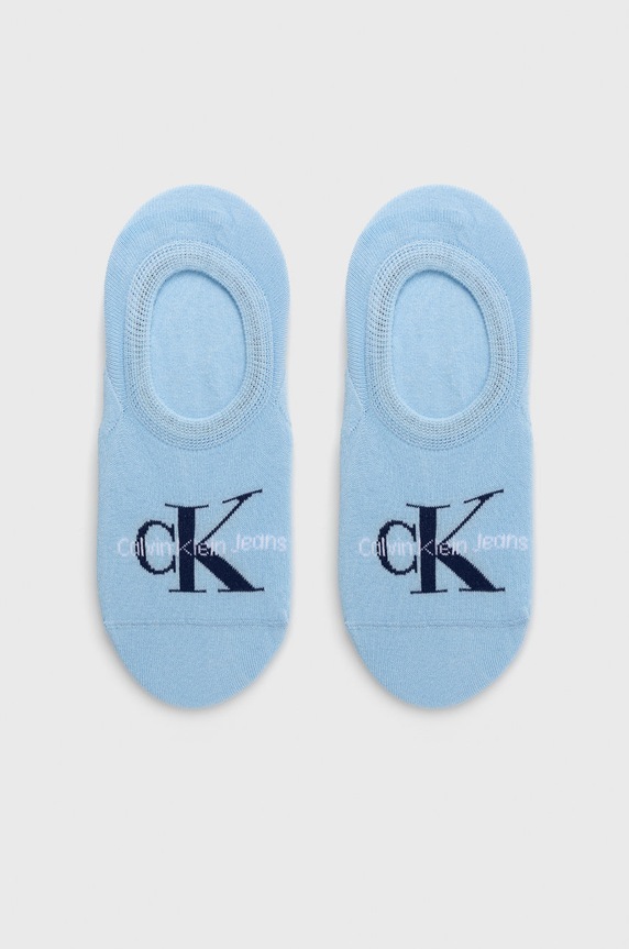 Calvin Klein Jeans skarpetki skarpetki krótkie niebieski 701218751.NOS