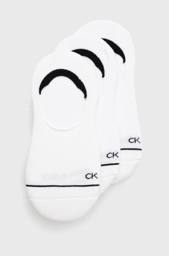 Calvin Klein Skarpetki (3-pack) skarpetki krótkie biały 701218764.NOS