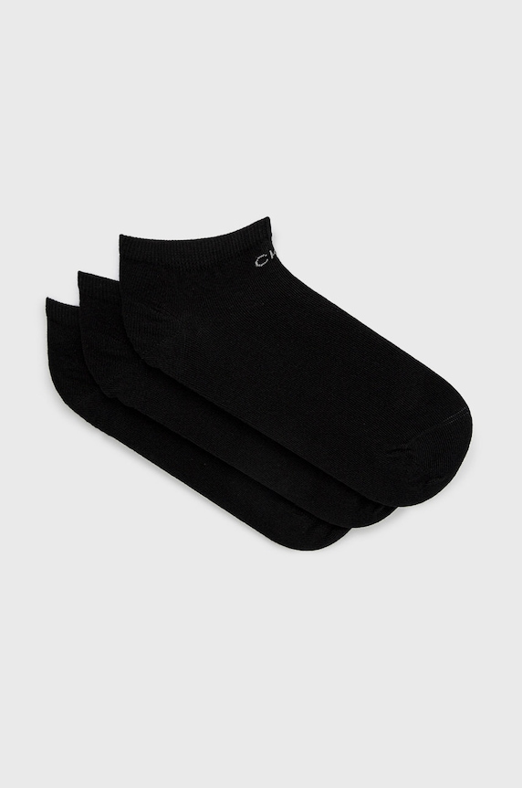 Calvin Klein Skarpetki (3-pack) skarpetki krótkie czarny 701218768.NOS
