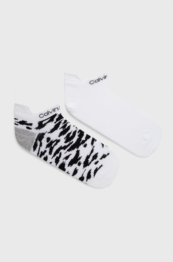 Calvin Klein Șosete uni alb 701218778.NOS