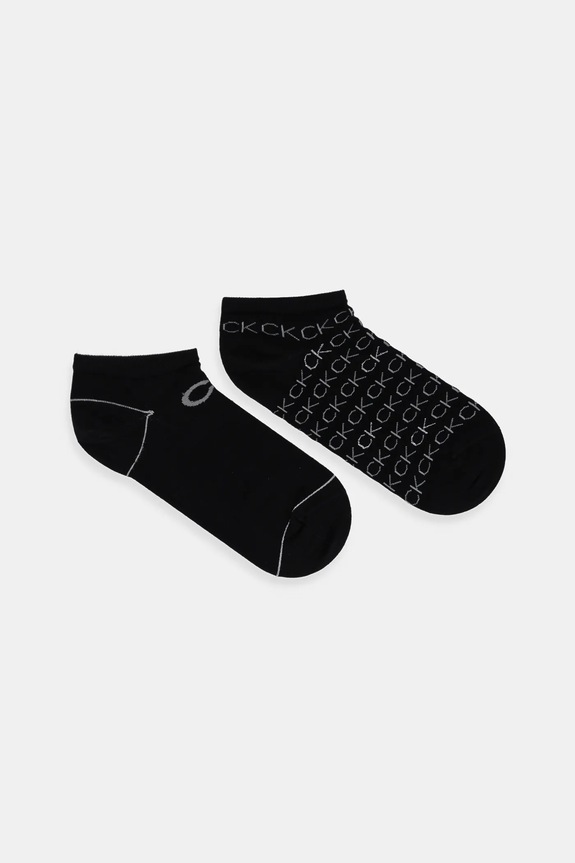 Ponožky Calvin Klein (2-pack) krátké ponožky černá 701218779.NOS