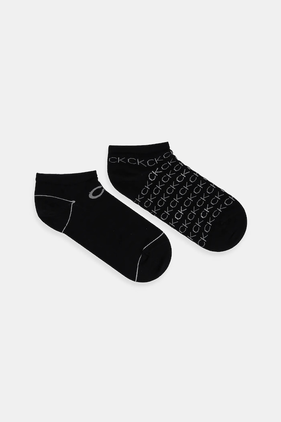 Ponožky Calvin Klein (2-pack) krátké ponožky černá 701218779.NOS